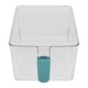 thumbnail image 1 of Contenedor de almacenamiento para refrigerador, caja de almacenamiento de alimentos transparente para refrigerador, diseño con asa, organizador para refrigerador, 1 of 6