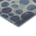 thumbnail image 3 of Addison Rugs Mayfield Premium Machine Washable Transitional Geometric Navy Runner Rug, 2'3" x 7'6", 3 of 6