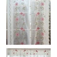 thumbnail image 5 of Nvzi Cortinas transparentes con textura, paneles transparentes para privacidad, ligeros y aireados, para dormitorio, sala de estar, patio, puerta de vidrio (1 pieza, 59 x 31,5 pulgadas, A28), 5 of 5