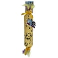 thumbnail image 3 of Multipet Katz Kuddlerz Crinkle Feather Cat Toy with Catnip, Yellow, 3 of 5