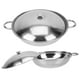 thumbnail image 2 of 2 ollas de acero inoxidable prácticas de doble oreja, ollas multiusos, utensilios de cocina, 2 of 8