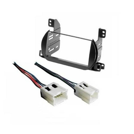 Nissan Altima 2002 2003 2004 Aftermarket Radio Stereo Installtion Install Mounting Trim Double Din Dash Kit Wire Harness Nissan Altima 2002 2004 By