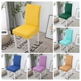 thumbnail image 2 of Housse de Chaise Élastique Douce en Polyester Extensible pour la Maison, 2 of 7