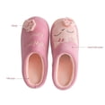 thumbnail image 1 of Men's Kitten Suede Slippers Non-slip Cute Cat Cotton Slippers Home Plush Slippers, 1 of 6