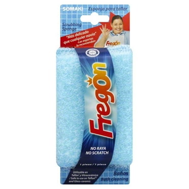 Fregon Multipurpose Scrubbing Sponge, Non-Scratch, Product of Mexico, Safe for non-stick and stainless steel