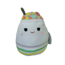 Squishmallows Official Kellytoys 7.5 Inch Lupi the Bowl of Cereal Super Soft Plush Toy