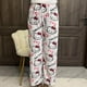 thumbnail image 1 of Sanrio-pantalones de felpa de Hello Kitty para mujer, tejido elástico suave y cálido, pijama de dibujos animados para niña, pantalones para el hogar, regalos de vacaciones de Navidad, 1 of 4