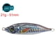 thumbnail image 2 of Pesca 51mm 21g Señuelos de pesca de simulación de metal Anzuelos anzuelos cebo duro artificial (B) Tmvgtek Para Estrenar, 2 of 9