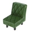 thumbnail image 1 of Sofá de Casa de Muñecas Vintage Verde 3 Piezas Strade Fareast Limited, 1 of 8