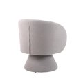 thumbnail image 4 of Furvclv Modern Swivel Accent Chair, Comfy Single Sofa Barrel Chair For Living Room, Upholstered Couch Chair With Backrest And Lumbar Pillow For Reading Room, 4 of 9
