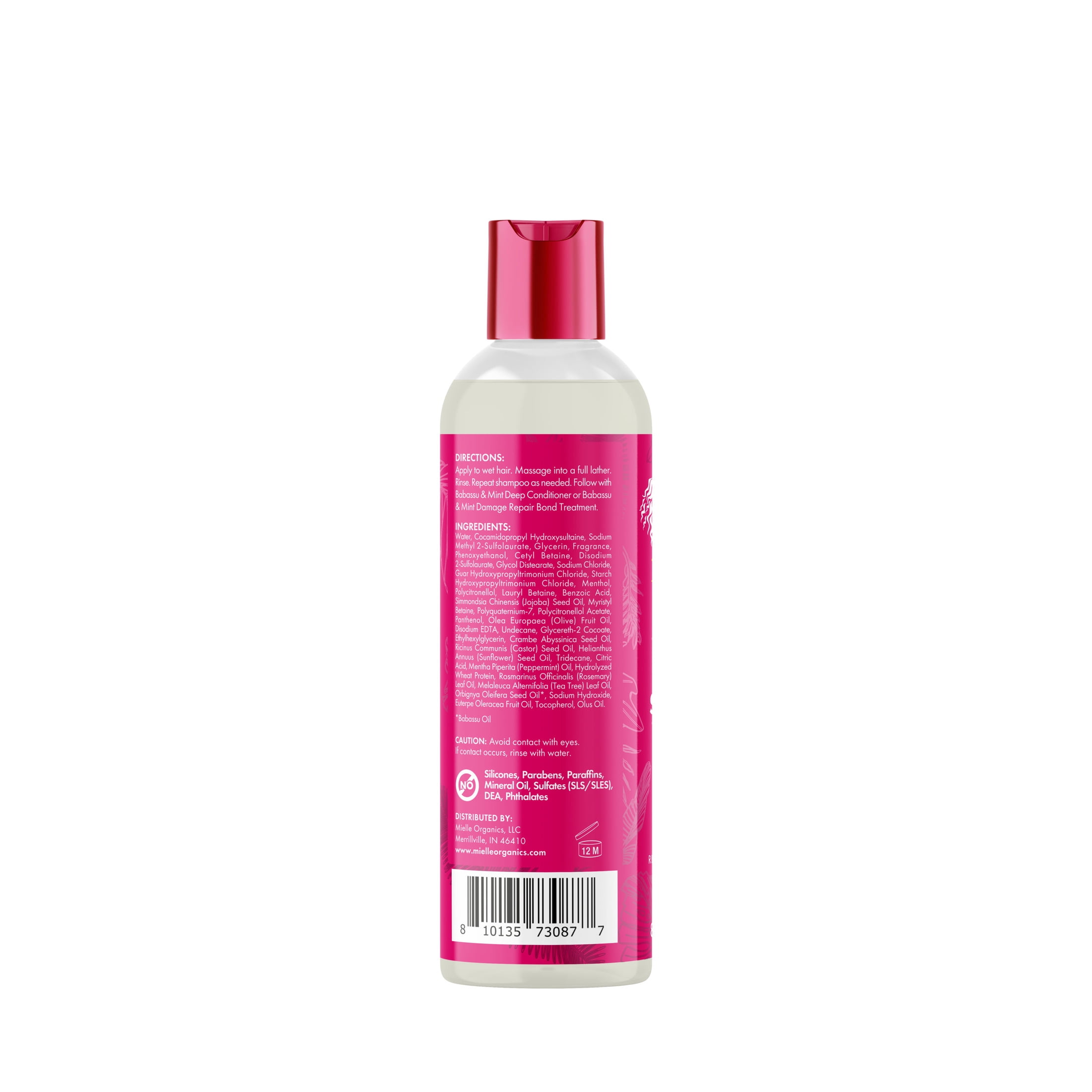 Mielle Babassu and Mint Damage Repair Shampoo - 8 oz