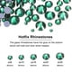 thumbnail image 2 of 1450 Pcs Strass Hotfix Cristales de Vidrio Gemas (Set SS6-SS30, Verde Oscuro), 2 of 6