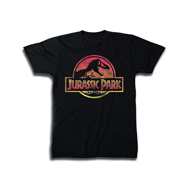 Jurassic Park Mens Logo Shirt Classic 25th Anniversary Tee Jurassic World T Rex Shirt 4615