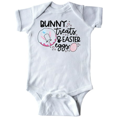 

Inktastic Easter Bunny Treats and Easter Eggs Gift Baby Girl Bodysuit