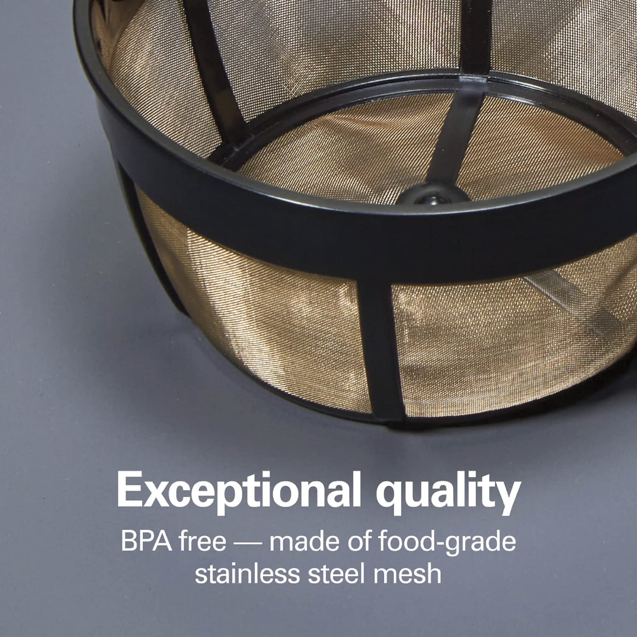 Permanent coffee filter basket online