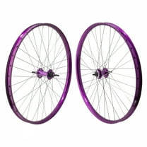 SE Bikes Monster Quad 29in Wheelset Purple/Black Disc 36H 1-spd CAS 110/142mm