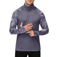 thumbnail image 7 of LWavelet Men's UPF 50+ UV Protection Fishing Shirt with Face Cover Long Sleeve Quick Dry Breathable Sun Hoodie for Beach, 7 of 7