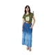 thumbnail image 1 of Blusa André Badi Marelly Verde Grande Escote Redondo Estampado Frontal, 1 of 5