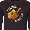 thumbnail image 4 of Inktastic Hanukkah Dreidel Game Long Sleeve Youth T-Shirt, 4 of 5