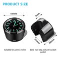 thumbnail image 3 of Motorcycle Handlebar Mount Clock 7/8" Chrome Waterproof Bike Motor Quartz Watch Aluminum Luminous Clock Moto Accessories, 3 of 5