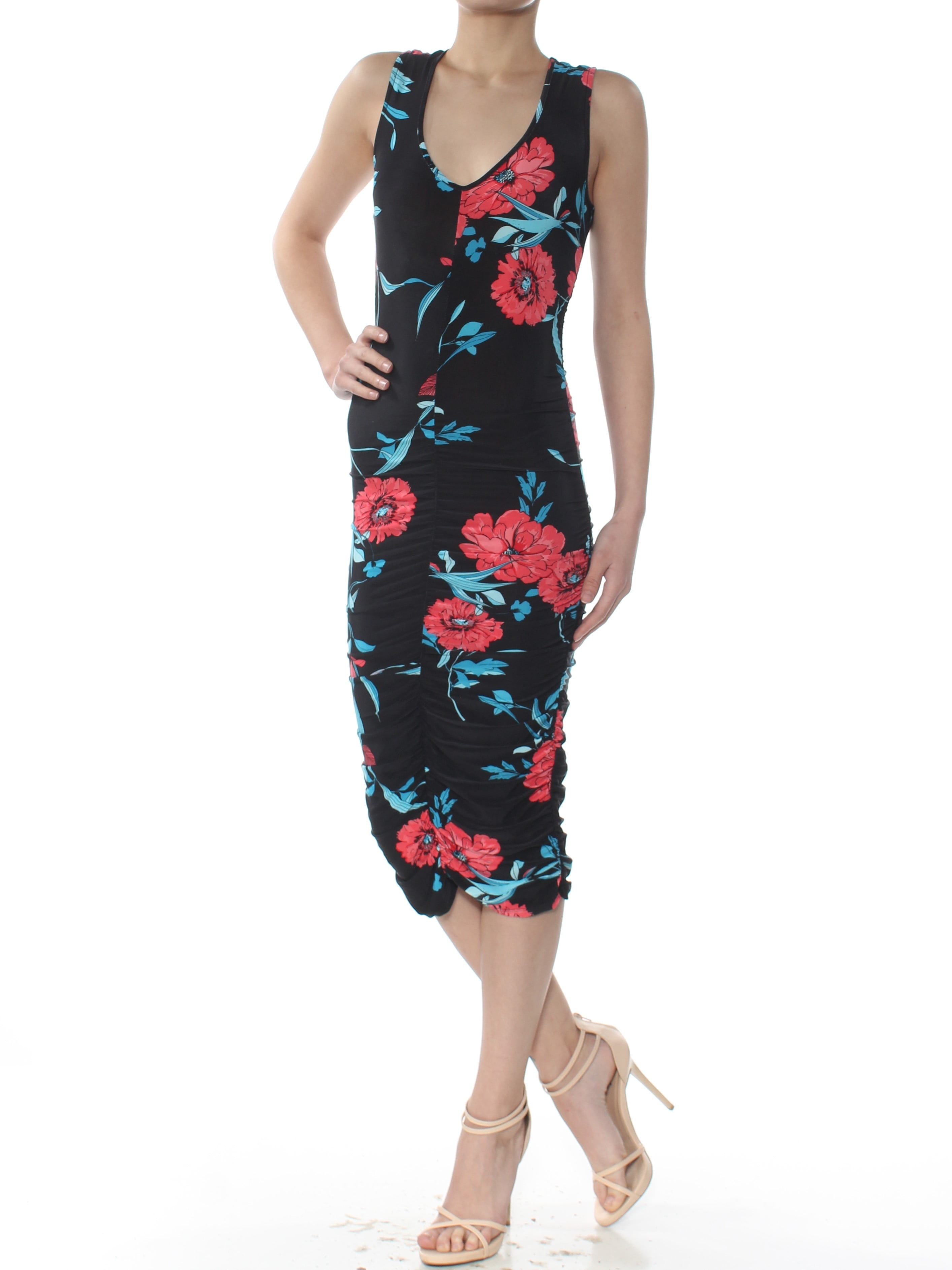 bar iii floral dress