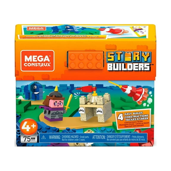 Mega Construx Story Builders Knight And Castle Building Set