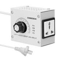 thumbnail image 1 of TFixol Compact Variable Voltage Regulator Portable Speed Temperature Light Voltage Adjuatable Dimmer, 1 of 7