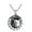 Boar, variant on Unisex Stainless Steel Personality Vintage 12 Chinese Zodiac Lucky Round Pendant Dog Tag Horoscope Animal Chain Sign Prays Amulet Necklace Monkey
