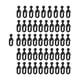 thumbnail image 2 of 50 Ganchos para Riel de Cortina, Ganchos Deslizantes, Accesorios para Cenador, Clips de Cortina Inoxidables para Toldos de Cenador Y Cortinas de Venta, 2 of 9