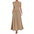 thumbnail image 1 of Vestido largo ZESICA Summer 2025 con un solo hombro casual para mujer, 1 of 6