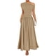 thumbnail image 1 of Vestido largo ZESICA Summer 2025 con un solo hombro casual para mujer, 1 of 6