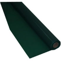 Hunter Green Plastic Banquet Roll, 100ft x 40in