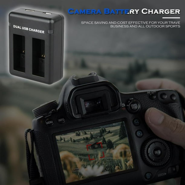 Kuymtek Cargador de paquete de batería dual de 4 piezas para estación de energía de celda recargable GoPro Hero 9
