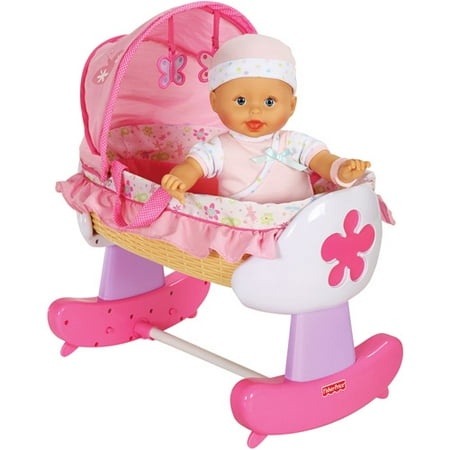 Fisher-Price Little Mommy, Baby So New Bassinet