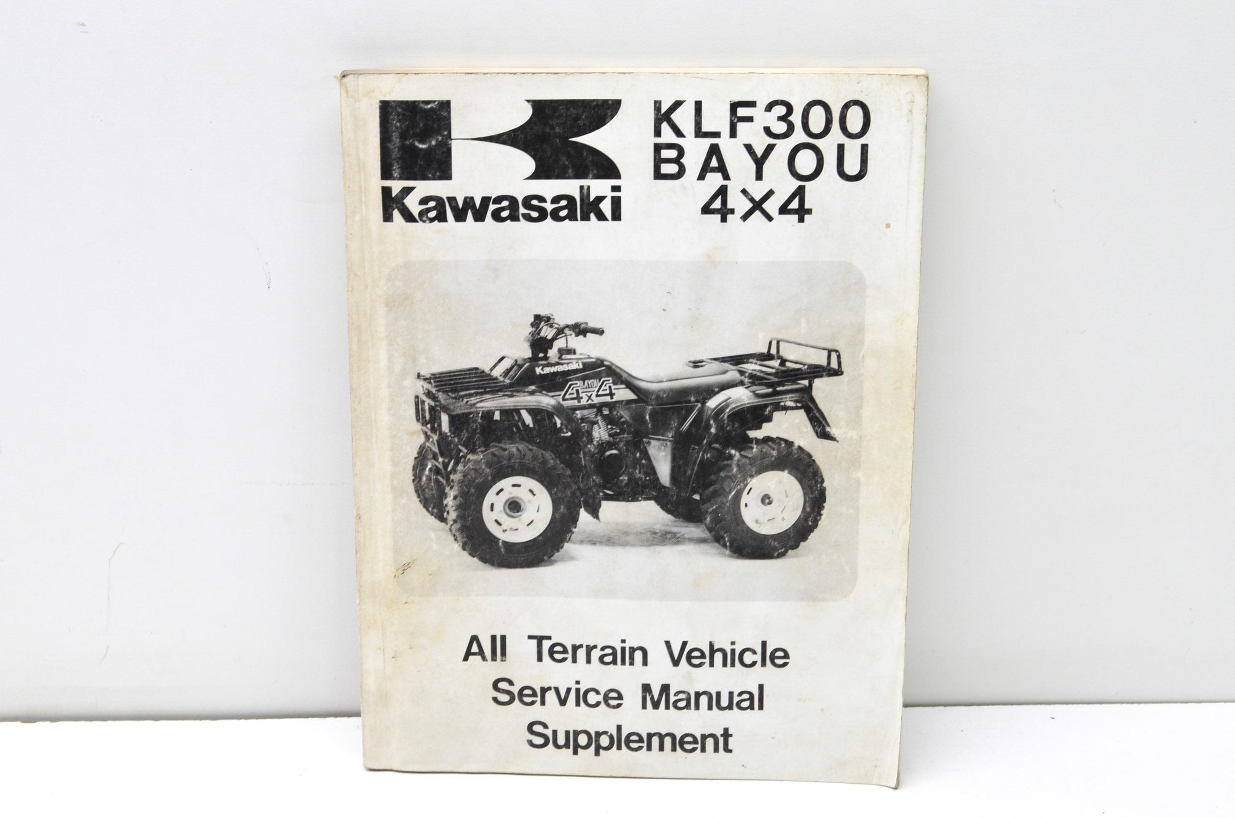 Kawasaki 99924-1117-52 1989-1992 KLF300 BAYOU 4x4 Service Manual Supplement QTY 1 - Walmart.com