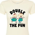 thumbnail image 3 of Rugrats - Double the Fun - Juniors Fitted Graphic T-Shirt, 3 of 6