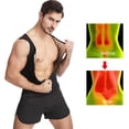 thumbnail image 4 of Forzero Men's Silver Sports Body Slimming Abdominal Birds Sauna Shu Waist Arms Sweater Men's Fitness Basible, 4 of 7