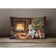 thumbnail image 3 of Jack Russell Terrier Cozy Christmas Throw Pillow 12 in x 16 in, 3 of 4