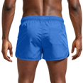 thumbnail image 3 of Boyscolos Mens Board Shorts Swimwear Summer Beach Swim Drawstring Shorts Surfing Sport Bathing Suit Athletic Gym Shorts Blue M, 3 of 7