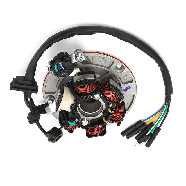 Magneto Stator Plate, Heat Resistant High Strength Rustproof Anti Aging Motorcycle Magneto Stator for Motorbike Accessories