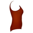 thumbnail image 3 of Traje de Baño Ocean Pacific para Mujer Completo con Escote Amplio, Titante Ancho Rojo Talla M, 3 of 4