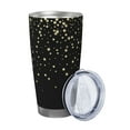 thumbnail image 2 of Vsdgher Star Silver Glitter 20 Oz Stainless Steel Vacuum Insulated, Travel Mug Coffee Cup for Home, Office, Outdoor Works Great for Ice Drinks and Hot Beverage -Without Straw, 2 of 8