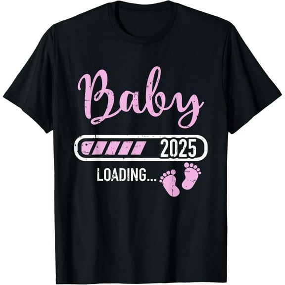 Baby loading 2025 for pregnancy announcement T-Shirt