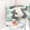 thumbnail image 4 of Balery Cute Raccoon Funda de Cojín Estampada, Regalos para Mujeres, Regalos de Amor para Ella, Regalos para Novia o Esposa, Funda de Almohada-14"x20", 4 of 6