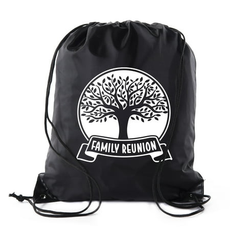 family reunion gift bags for family reunion favors drawstring bags