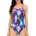 thumbnail image 1 of Beautyin Women's One Piece Athletic Swimsuit Competition Bathing Suit, 1 of 6