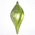 thumbnail image 1 of Vickerman M1325LM 8 in. Lime Candy Glitter Swirl Drop Ornament, 1 of 3