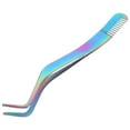 thumbnail image 3 of EXLEAF 2026 New Eyelash Tweezer Extension Tweezers for Adjusting Fake Lashes, Lash Tweezers, Stainless Steel for Makeup, Beauty, Eyelash Application, Salon, Personal Use, 3 of 7