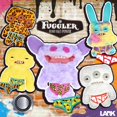 thumbnail image 6 of 8.7" Rabid Rabbit Tiger Fugg-ler, Fugg-ler Funny Monster - Budgie Fugg-lers Fugg-ler, Fugg-ler Stuffed Animal Toys Monster Plush Toys, Birthday Gifts Fugg-ler Toys for Kids Adults, 6 of 6