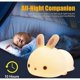 thumbnail image 4 of Luz Nocturna para Niños ZHCH Conejo Bebé Recargable 7 Colores, 4 of 5